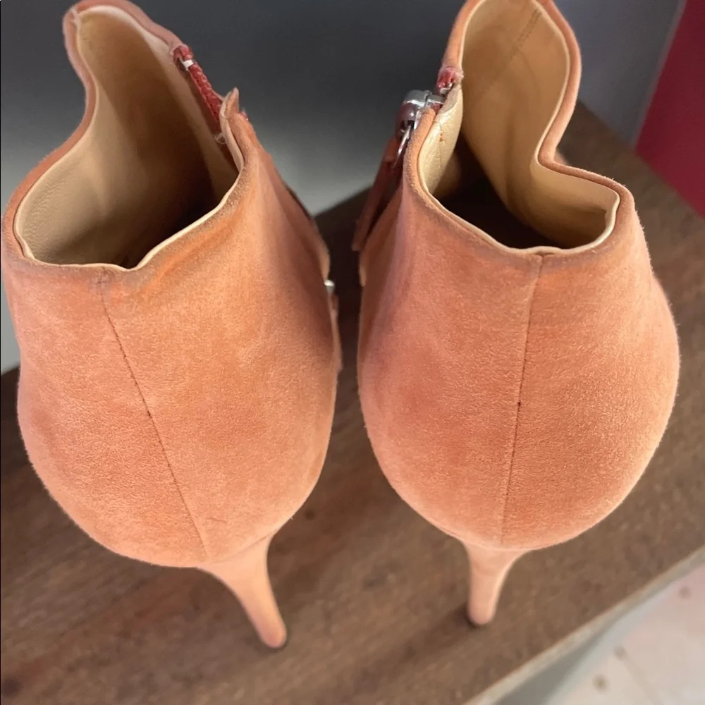 Giuseppe Zanotti High Heel Ankle Boots. Peach 🍑 size 37.5 37 1/2